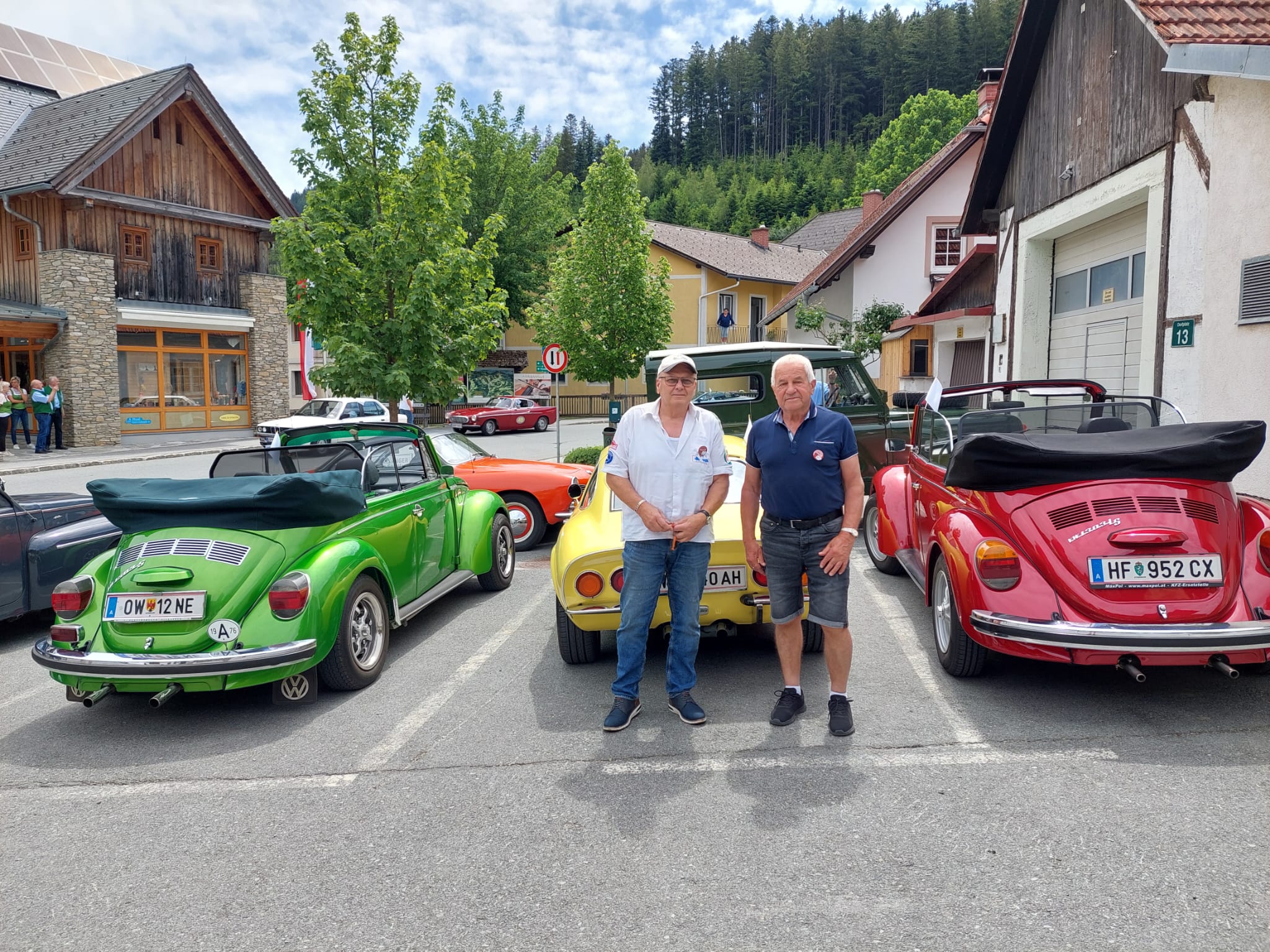 Gedenkfahrt für den Clubobmann Erwin Piber